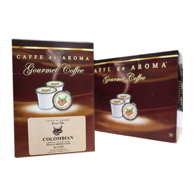 Cafe de Aroma Colombian 24ct kcup