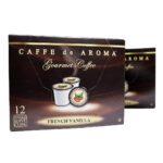 Cafe de Aroma French Vanilla 12 ct K Cup