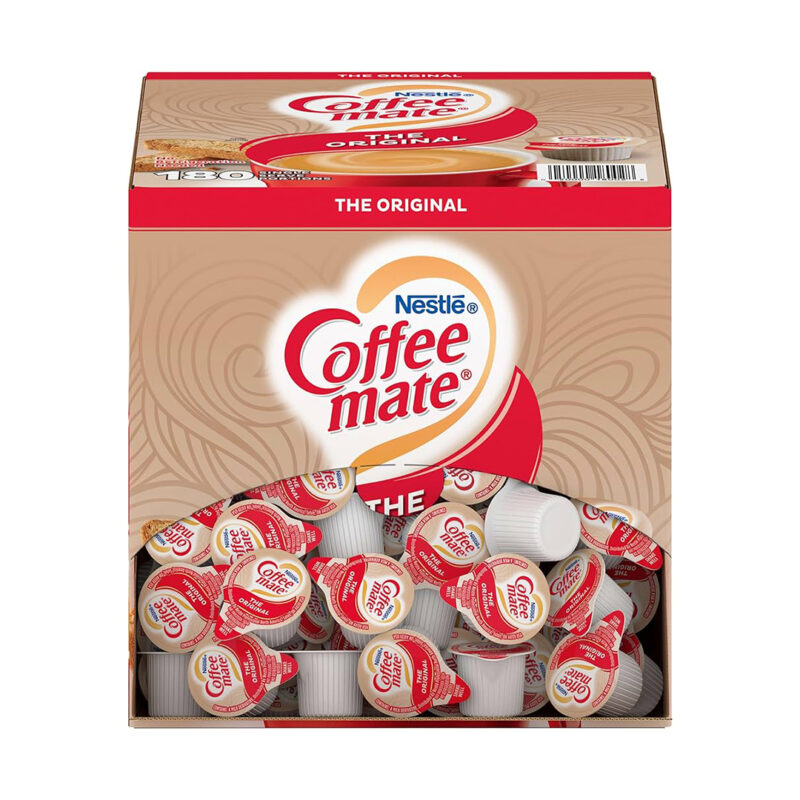 Coffee mate Original Dairy Free Liquid Creamer, 0.38 oz., 180/Box